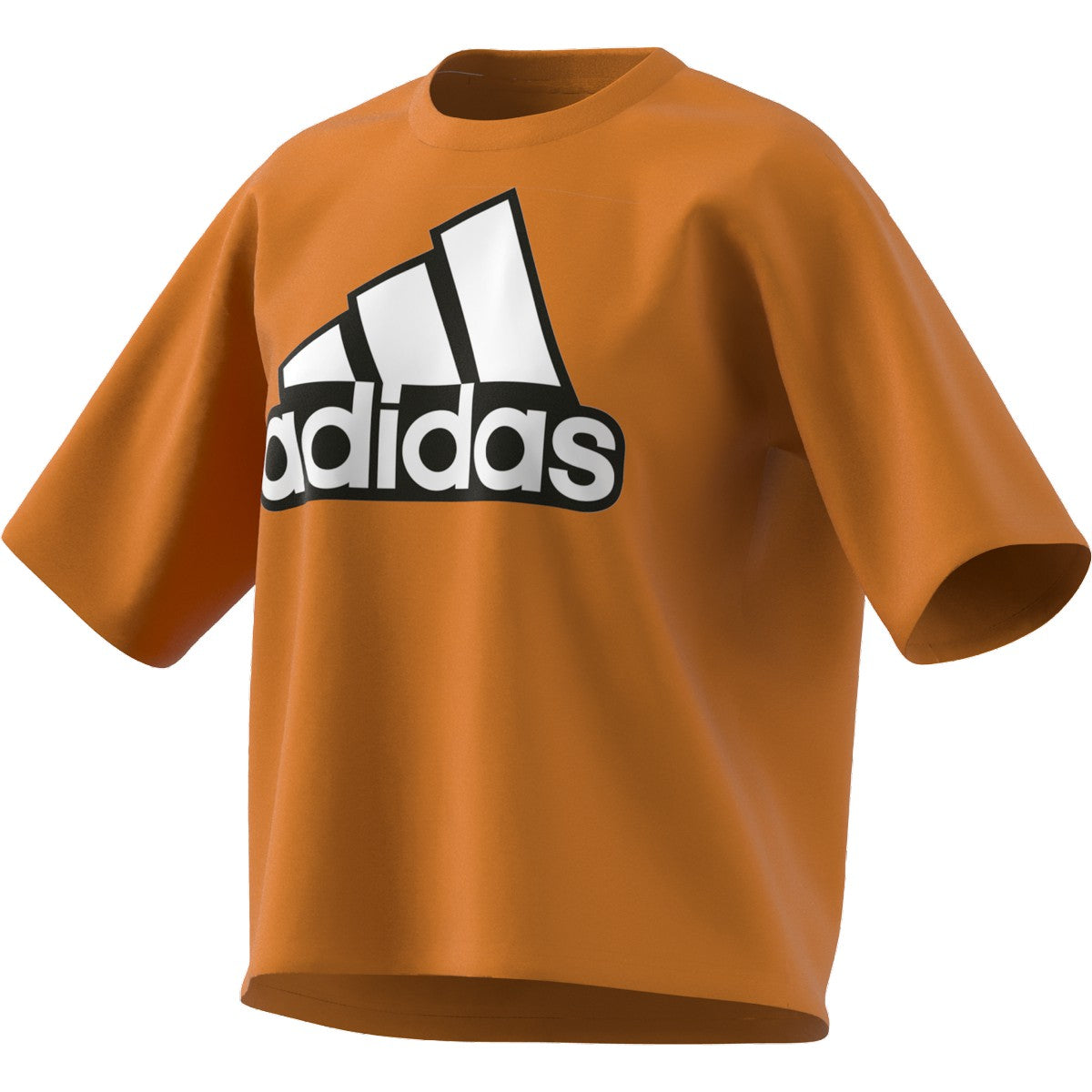 adidas Essentials Cropped Logo T-Shirt - Womens Casual
