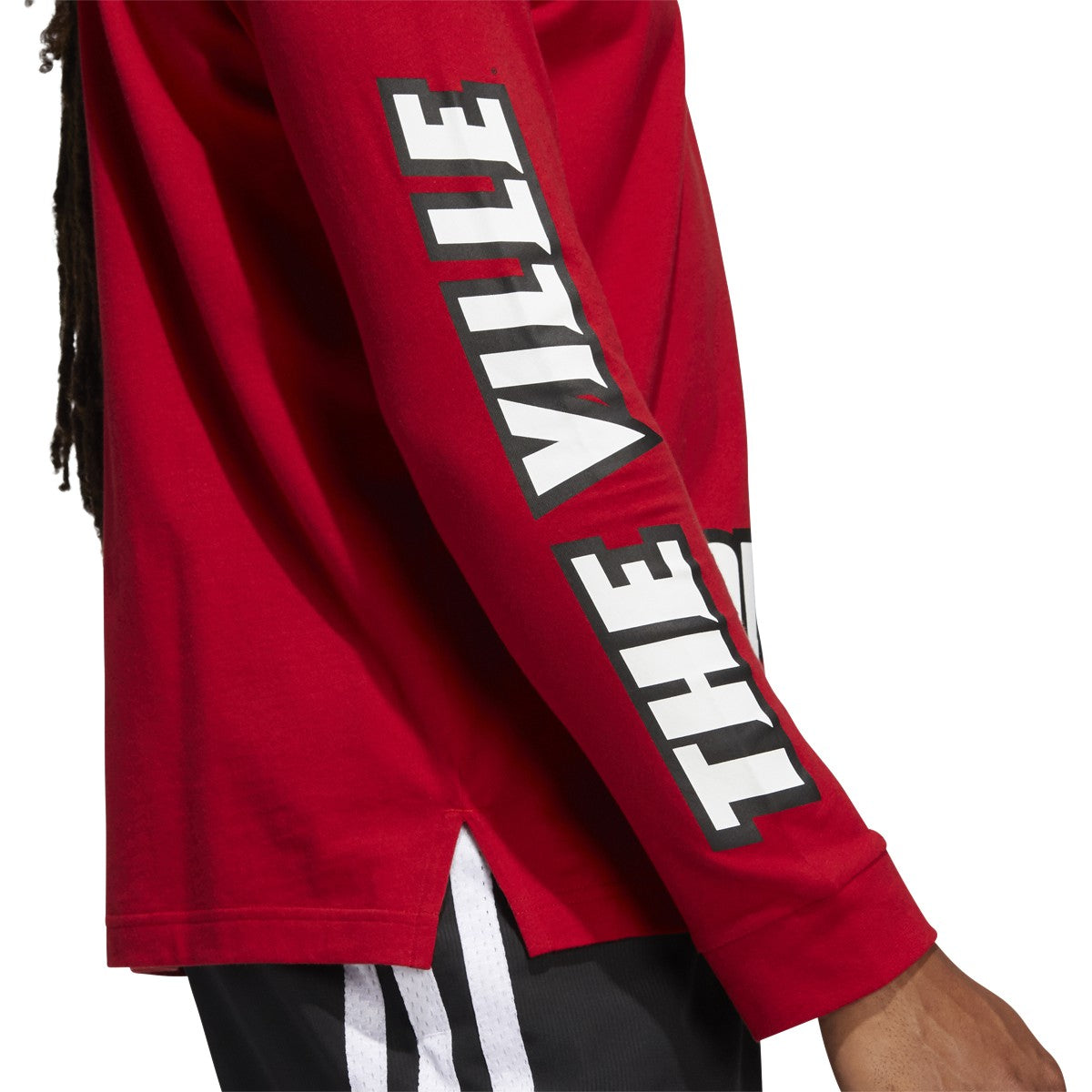 adidas Eric Emanuel Louisville Midnight Madness Graphic Tee - Mens Basketball