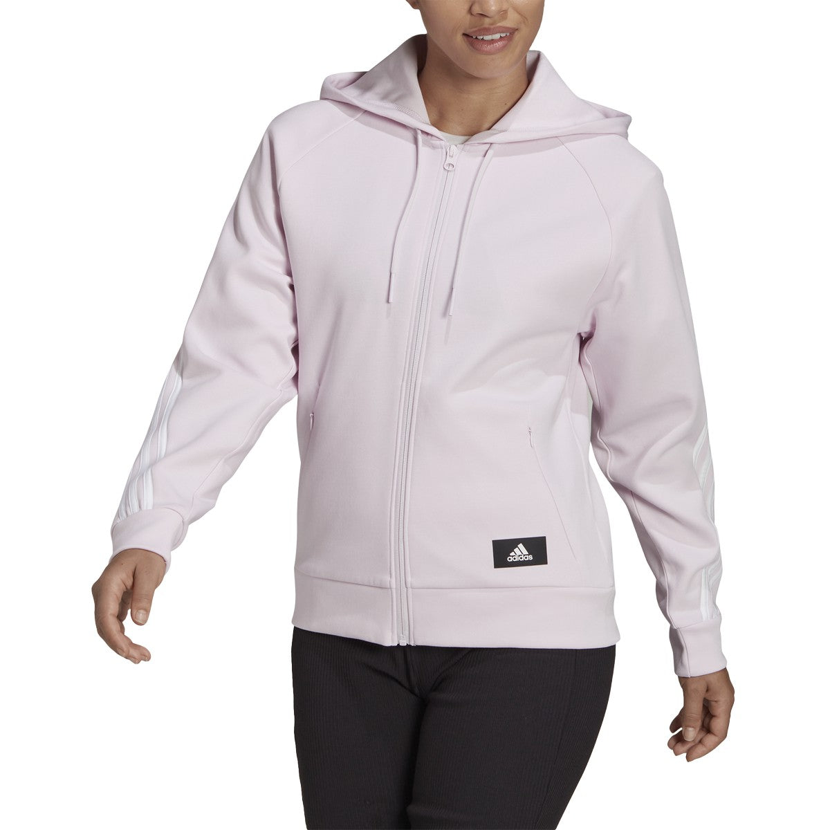 adidas Sportswear Future Icons 3-Stripe Hooded Track Top - Womens Casual