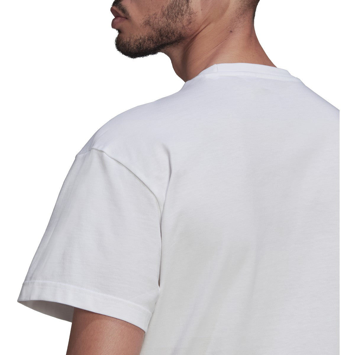 adidas Essentials Giant Logo T-Shirt - Mens Casual