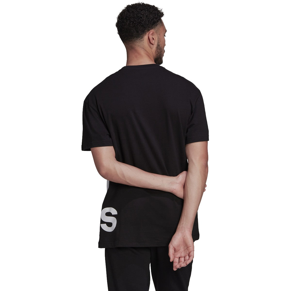 adidas Essentials Giant Logo T-Shirt - Mens Casual