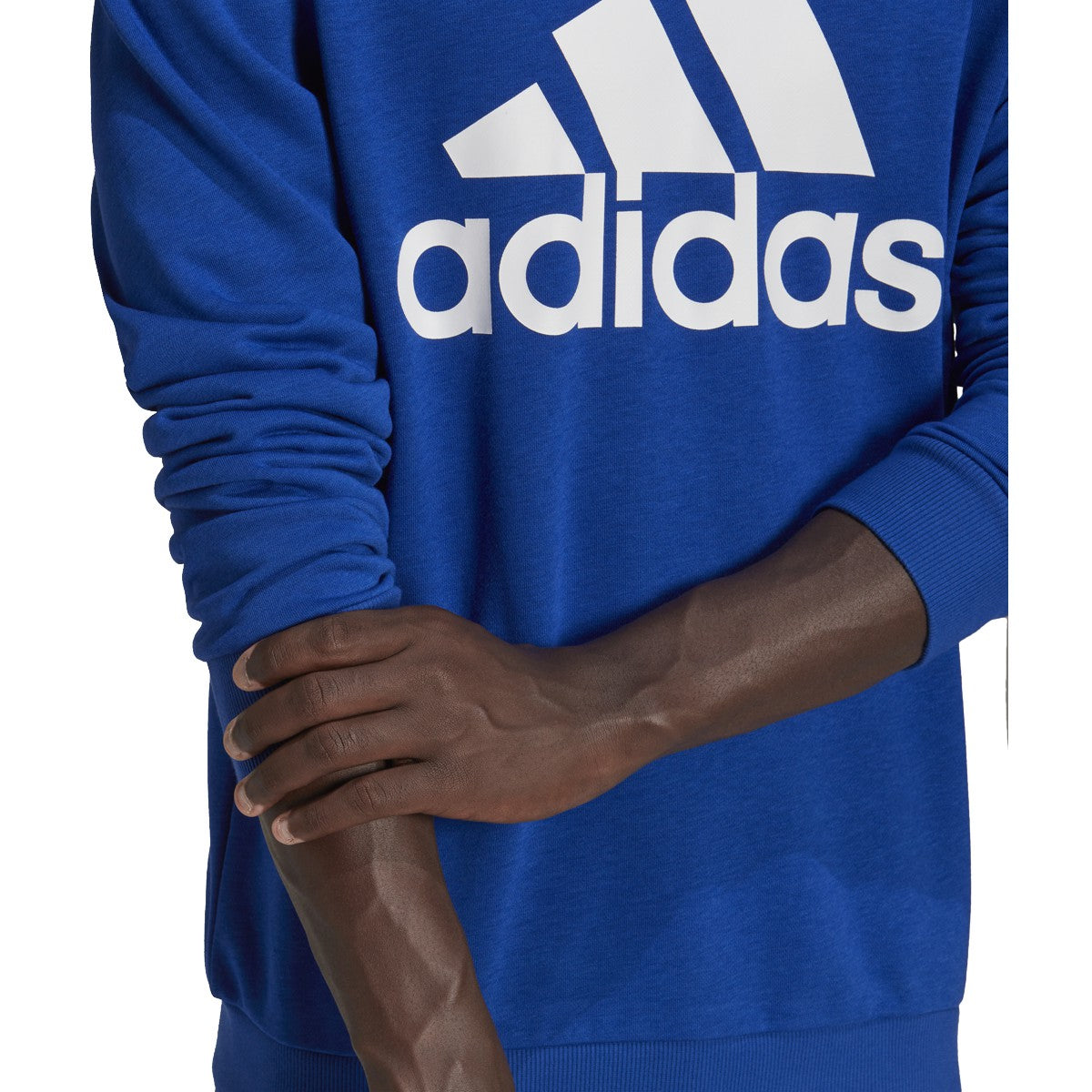 adidas Essentials French Terry Big Logo Sweatshirt - Mens Casual