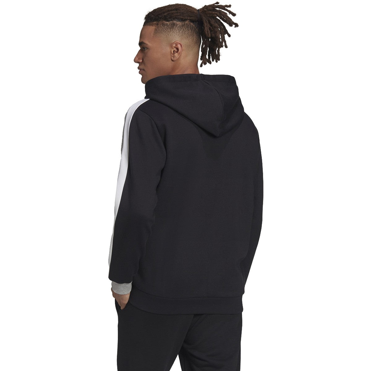 adidas Essentials ColorBlock Full-Zip Hoodie - Mens Casual