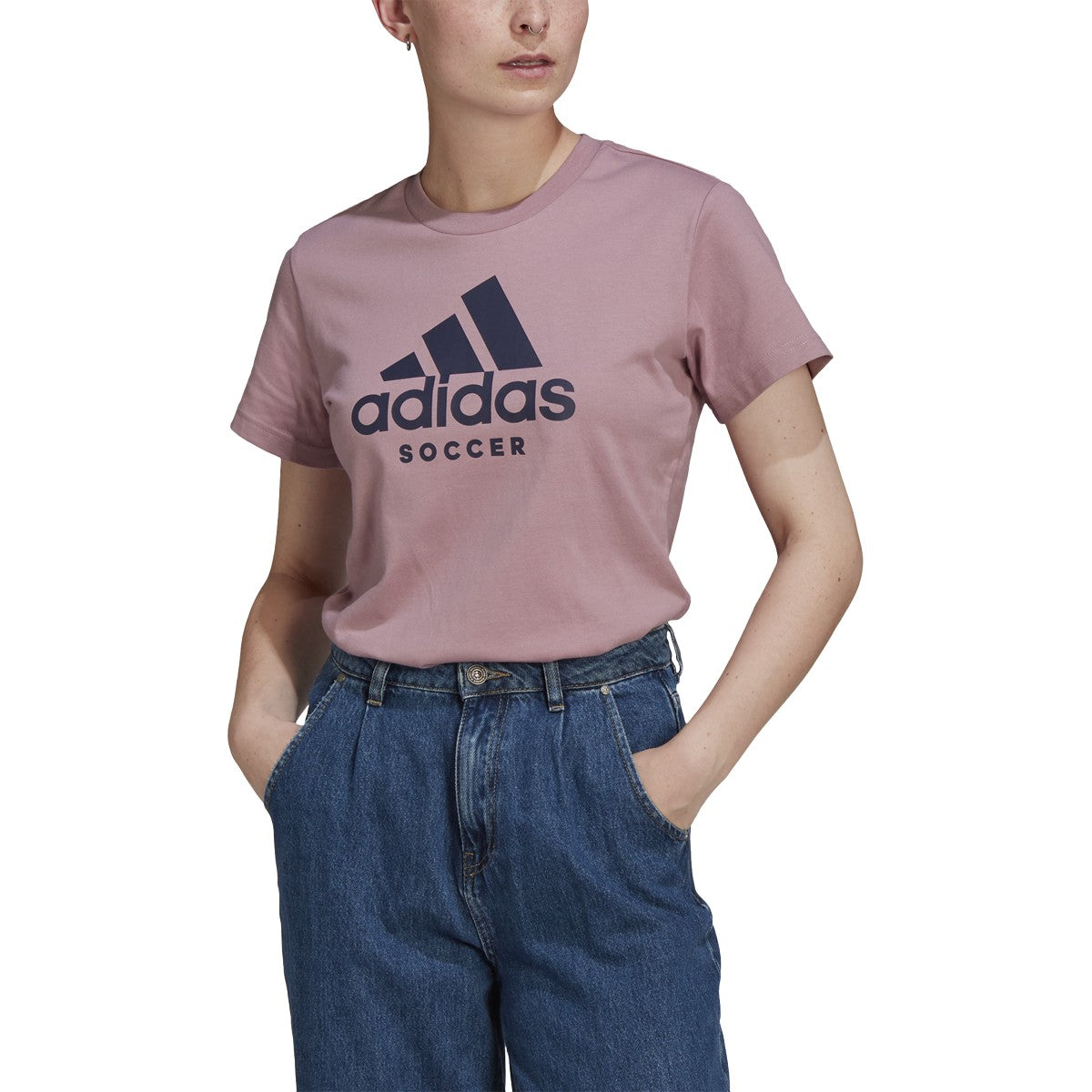 adidas Soccer Logo T-Shirt - Womens Soccer