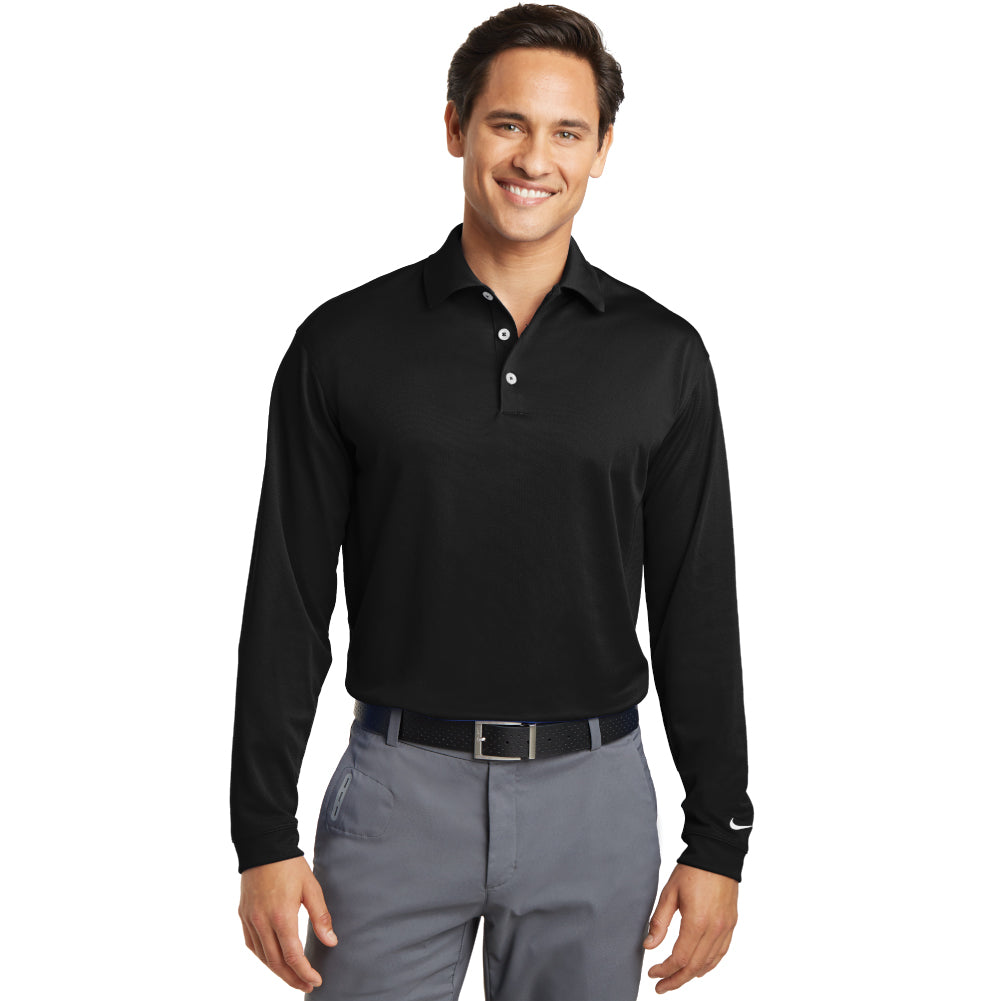 Nike Tall Long Sleeve Dri-FIT Stretch Tech Mens Golf Polo