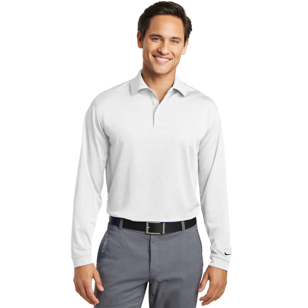 Nike Tall Long Sleeve Dri-FIT Stretch Tech Mens Golf Polo