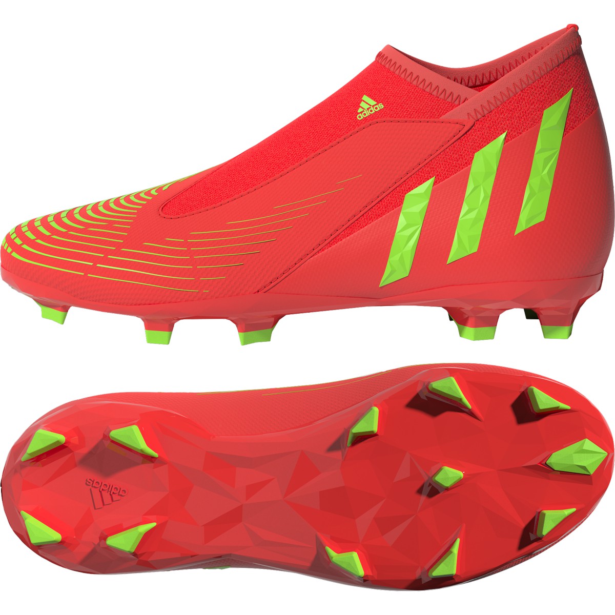 adidas Predator Edge.3 Laceless Firm Ground Cleats - Kids Soccer