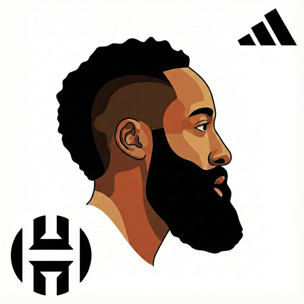 James Harden's signature adidas Harden line of basketball shoes and apparel at Kickfly.com