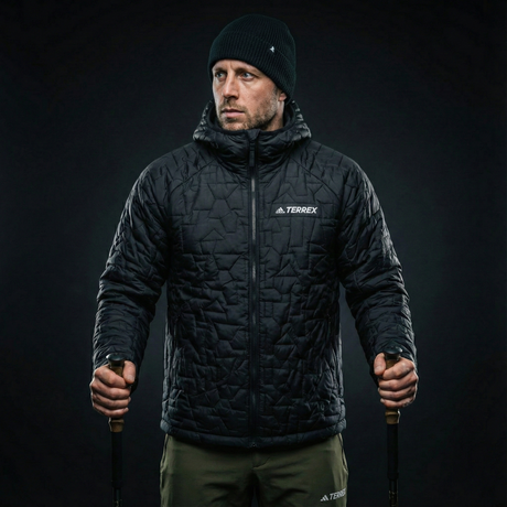 Outdoor coats, shoes, and boots by premium brands like UA and Adidas - at Kickfly.com