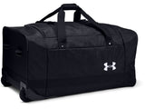 Under Armour Unisex Road Game XL Wheeled Duffle Bag - Collapsible Handle & Low-Profile Wheels