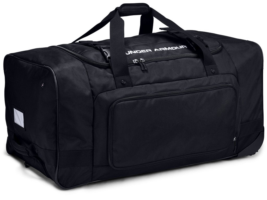 Under Armour Unisex Road Game XL Wheeled Duffle Bag - Collapsible Handle & Low-Profile Wheels