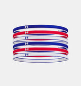 Under Armour Womens Mini Headbands - 6 Pack - Secure Stay-Put Performance