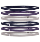 Under Armour Womens Mini Headbands - 6 Pack - Secure Stay-Put Performance