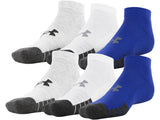 Under Armour Unisex Performance Tech Low Cut Socks Accessories - HeatGear Fabric and Dynamic Arch Support