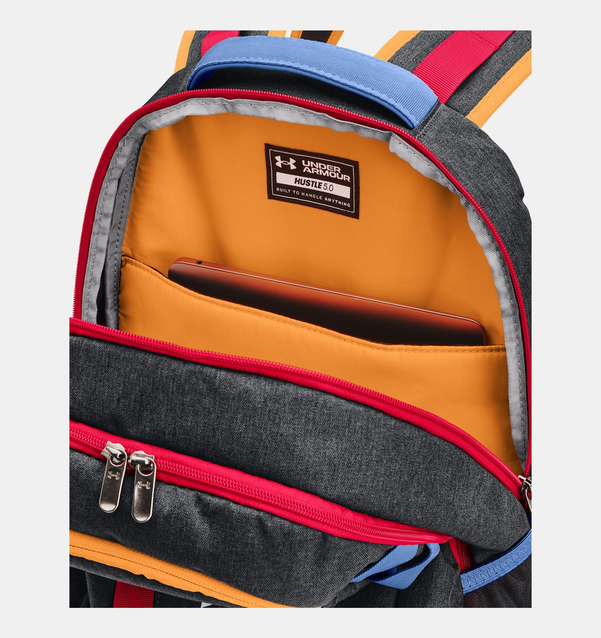 Under Armour Unisex Hustle 5.0 Backpack - Water-Repellent and Durable