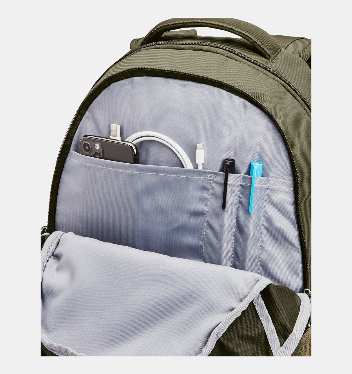 Under Armour Unisex Hustle 5.0 Backpack - Water-Repellent and Durable
