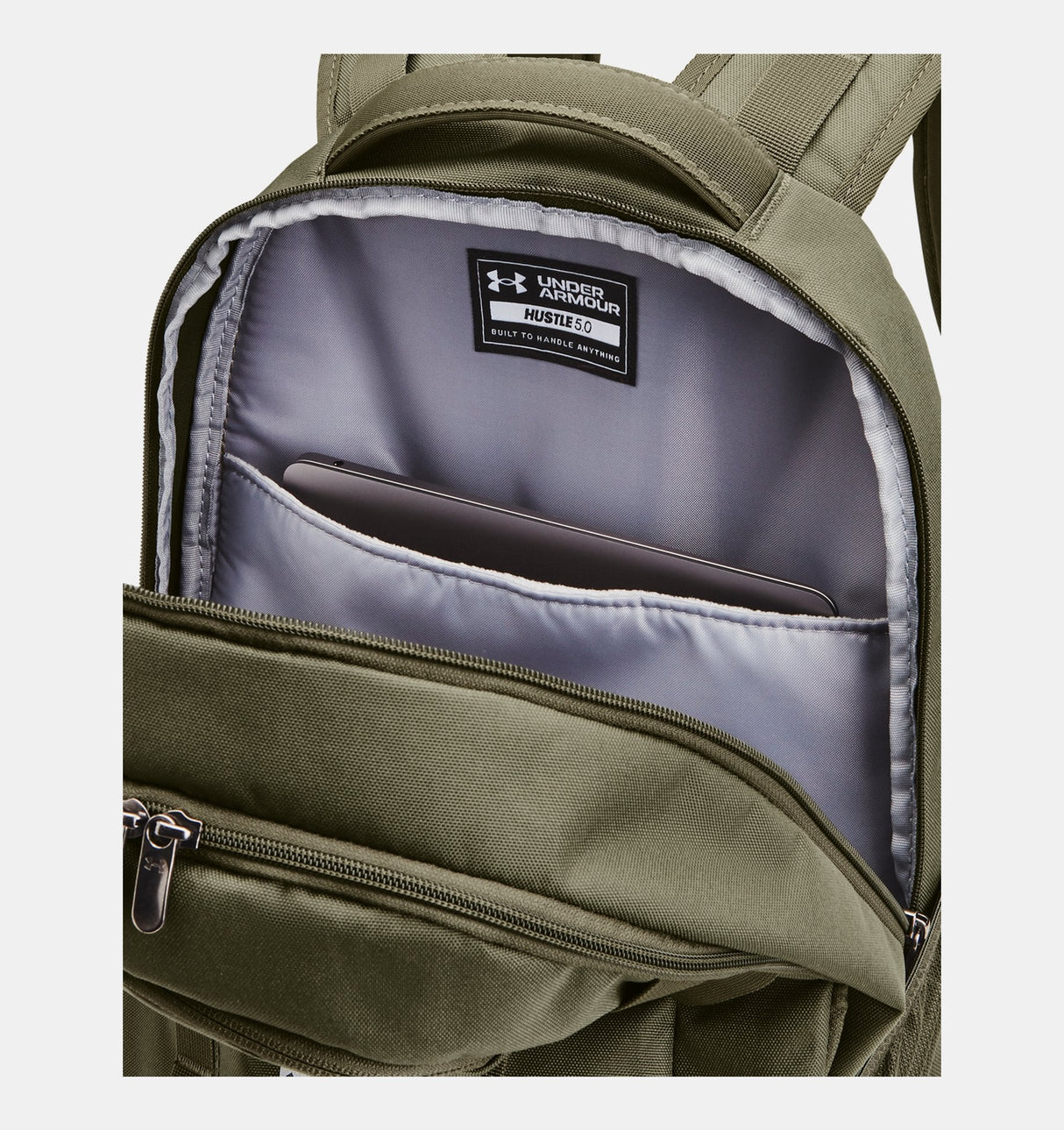 Under Armour Unisex Hustle 5.0 Backpack - Water-Repellent and Durable
