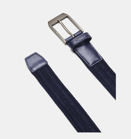 Under Armour Mens UA Braided Golf Belt - Adjustable Fit