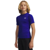 Under Armour Boys HeatGear Armour Short Sleeve Baselayer - Moisture Wicking and Stretchable Apparel