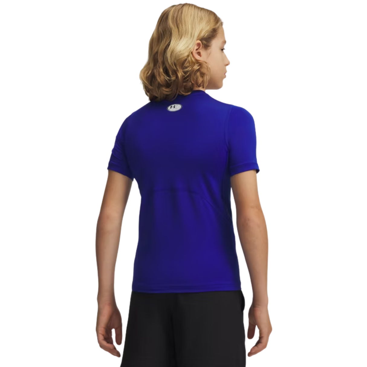 Under Armour Boys HeatGear Armour Short Sleeve Baselayer - Moisture Wicking and Stretchable Apparel