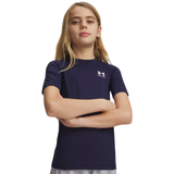 Under Armour Boys HeatGear Armour Short Sleeve Baselayer - Moisture Wicking and Stretchable Apparel