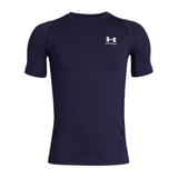 Under Armour Boys HeatGear Armour Short Sleeve Baselayer - Moisture Wicking and Stretchable Apparel