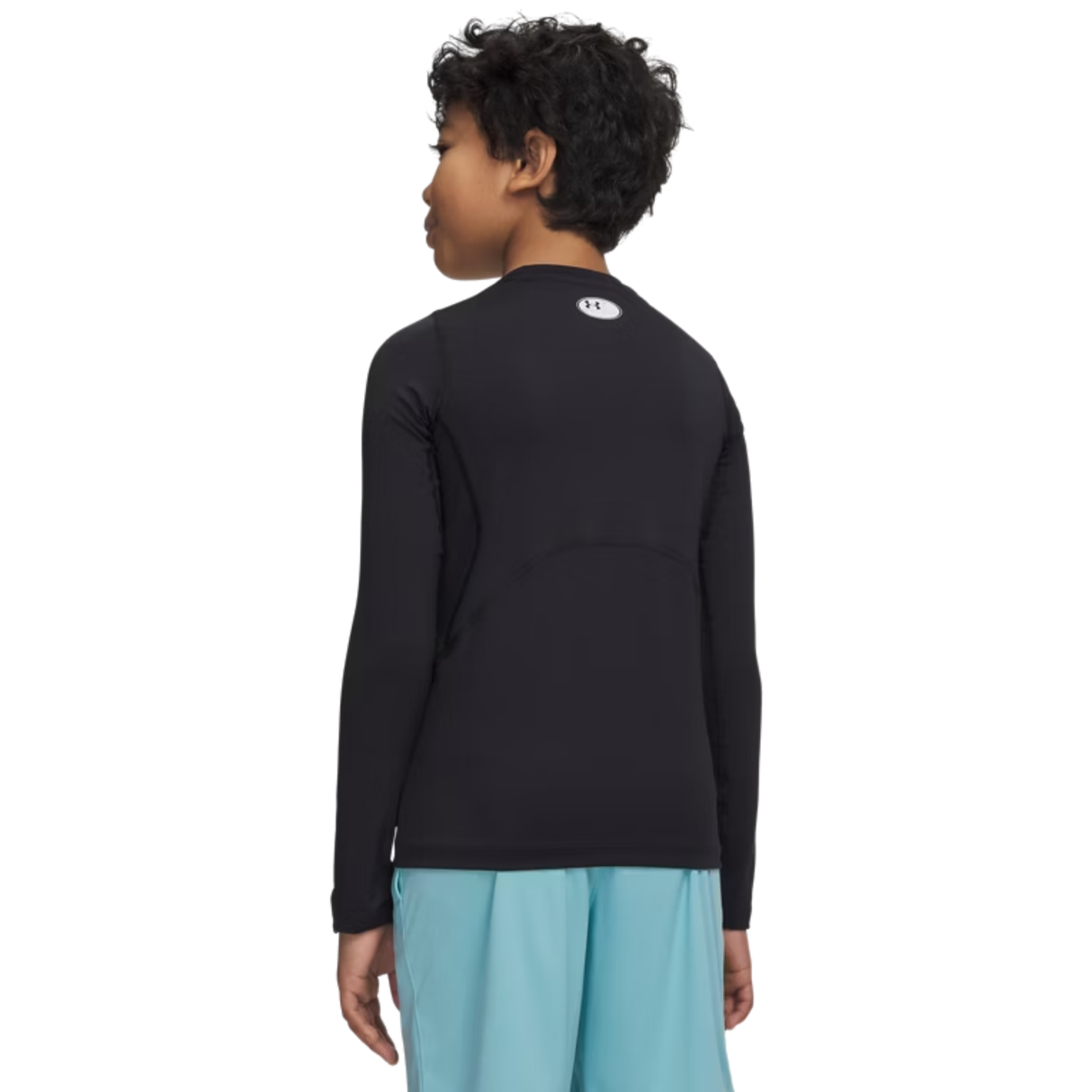 Under Armour Boys HeatGear Armour Long Sleeve Shirt - Sweat Wicking Apparel