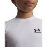 Under Armour Boys HeatGear Armour Long Sleeve Shirt - Sweat Wicking Apparel