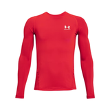 Under Armour Boys HeatGear Armour Long Sleeve Shirt - Sweat Wicking Apparel