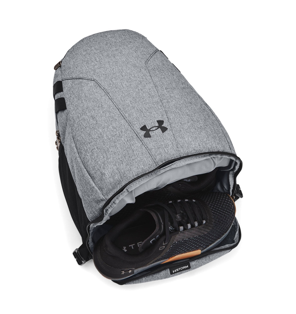 Under Armour Unisex Hustle 5.0 Team Backpack - Water-Repellent and Abrasion-Resistant