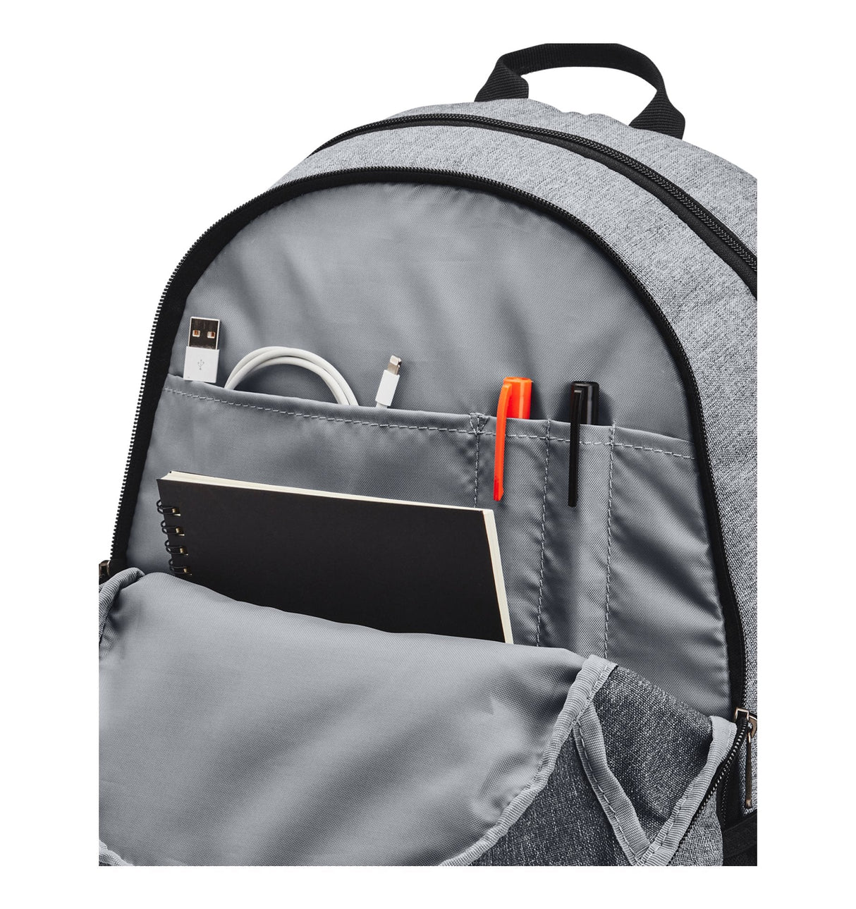 Under Armour Unisex Hustle 5.0 Team Backpack - Water-Repellent and Abrasion-Resistant