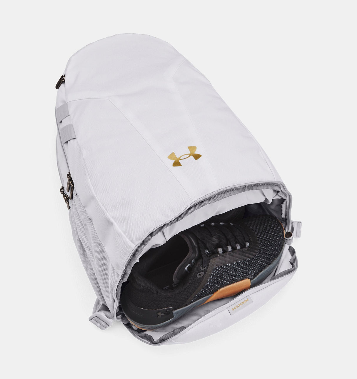 Under Armour Unisex Hustle 5.0 Team Backpack - Water-Repellent and Abrasion-Resistant