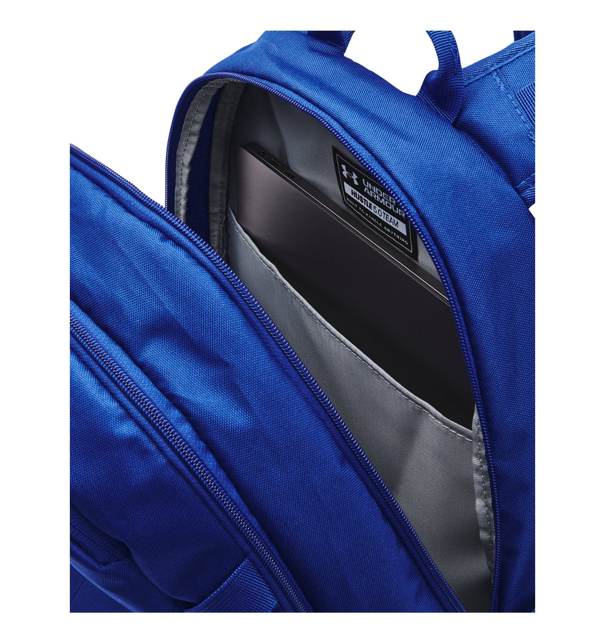 Under Armour Unisex Hustle 5.0 Team Backpack - Water-Repellent and Abrasion-Resistant