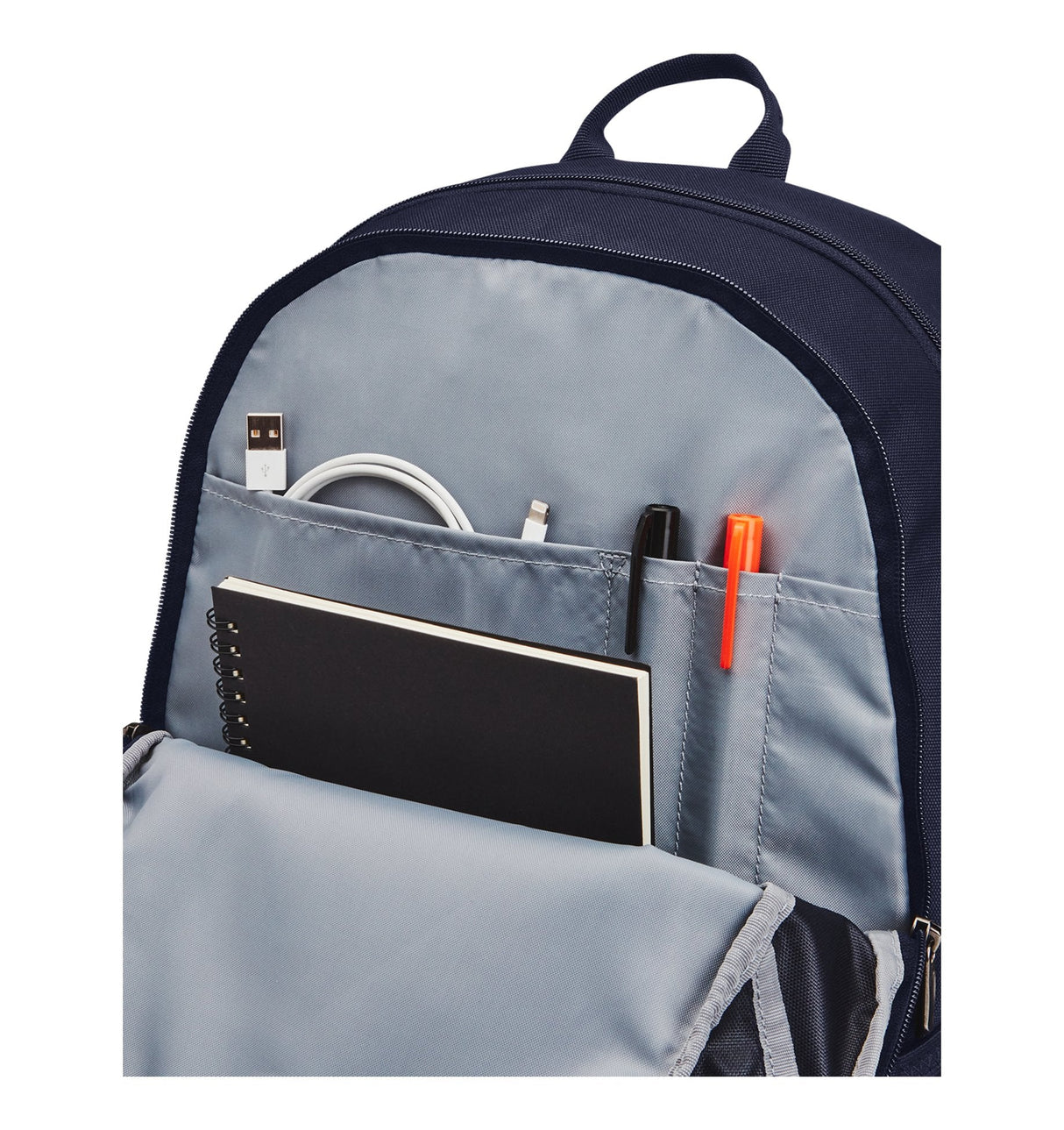 Under Armour Unisex Hustle 5.0 Team Backpack - Water-Repellent and Abrasion-Resistant