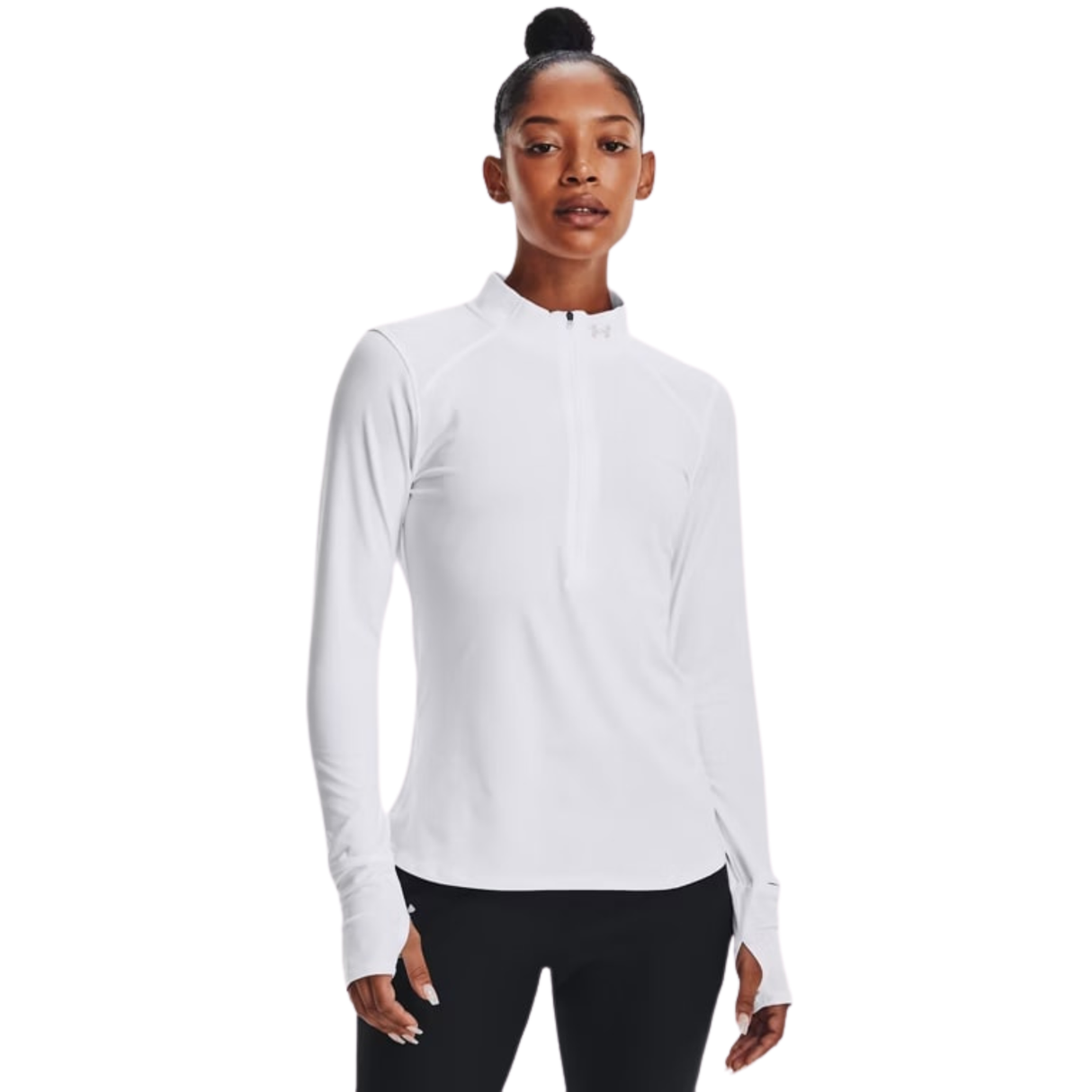 Under Armour Women's Qualifier Run 2.0 Half Zip Jacket - Water Resistant