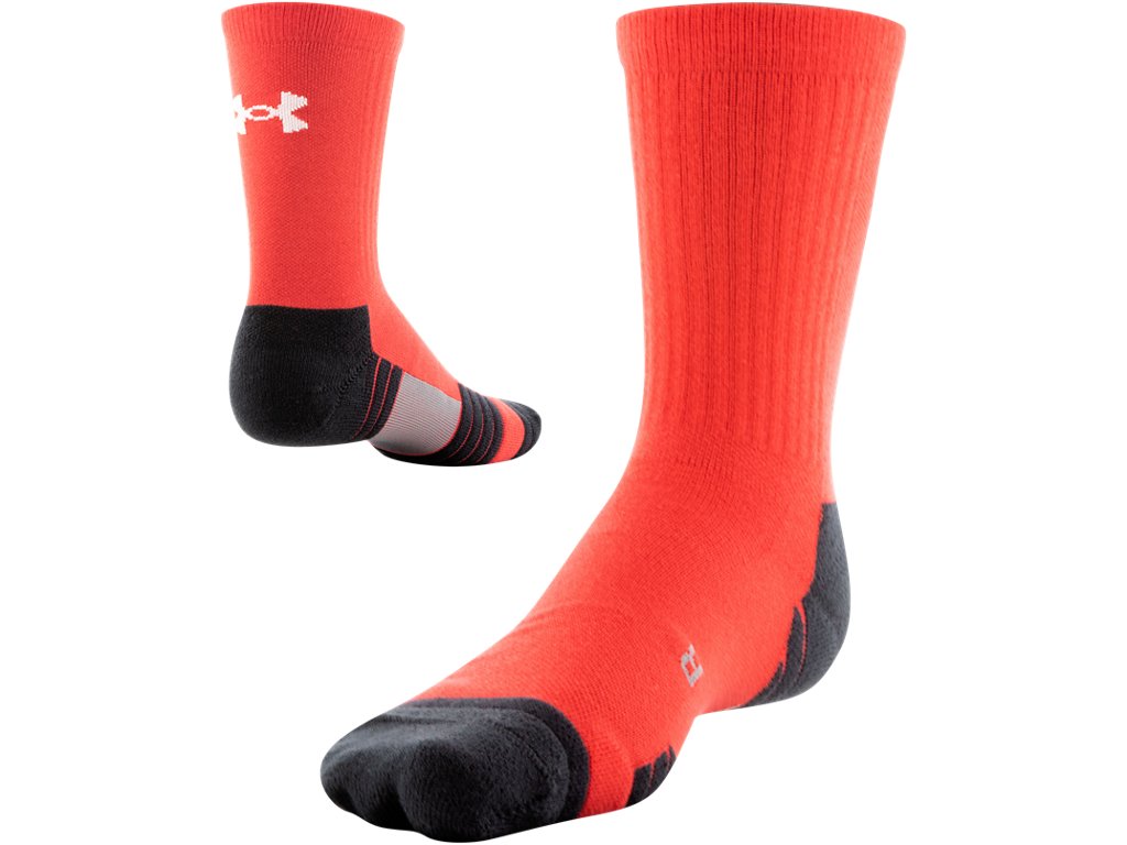 Under Armour Unisex UA Team Crew Socks - Sweat Wicking and Fast Drying