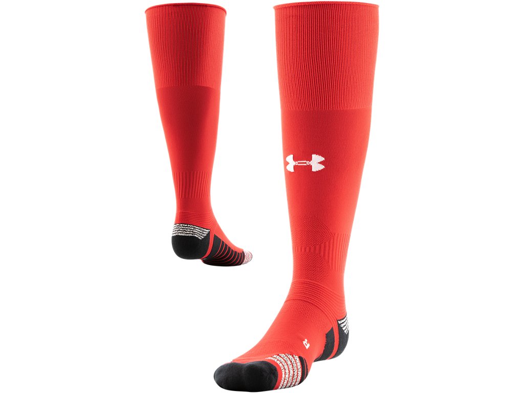Under Armour Unisex UA Soccer Over-The-Calf Socks - Sweat-Wicking and Anti-Slip