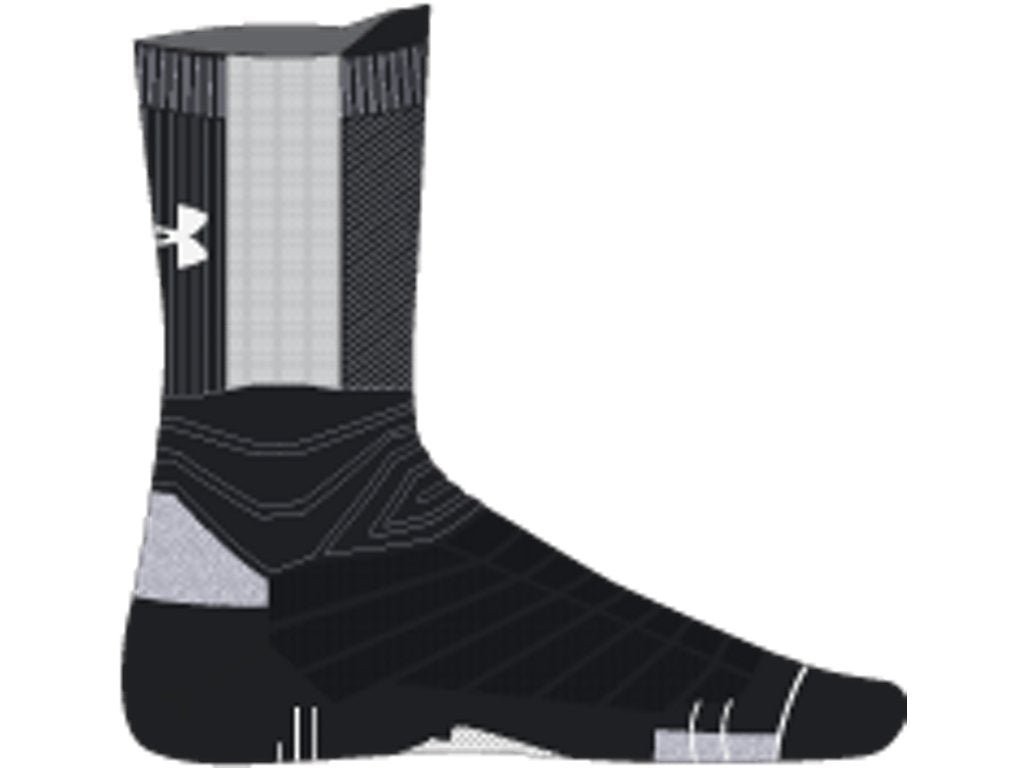 Under Armour Unisex UA Playmaker Mid-Crew Basketball Socks