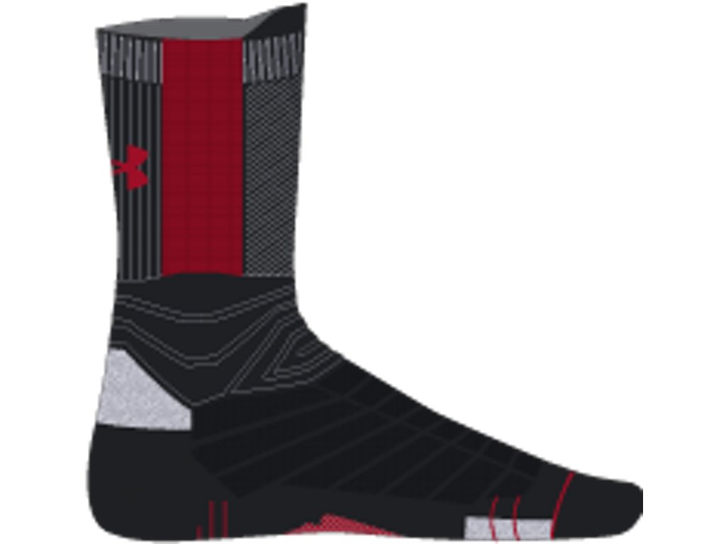 Under Armour Unisex UA Playmaker Mid-Crew Basketball Socks