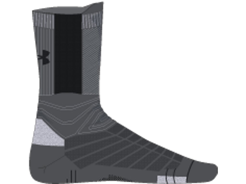 Under Armour Unisex UA Playmaker Mid-Crew Basketball Socks