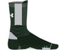 Under Armour Unisex UA Playmaker Mid-Crew Basketball Socks