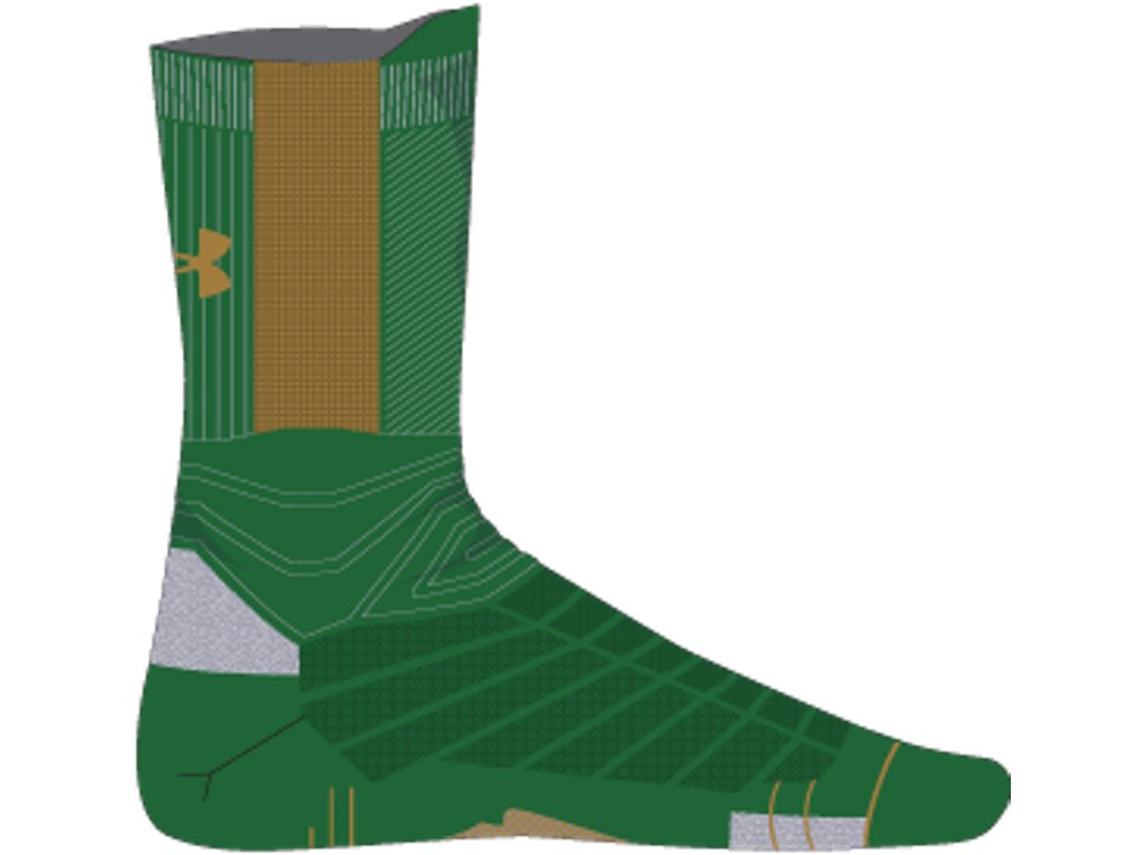 Under Armour Unisex UA Playmaker Mid-Crew Basketball Socks