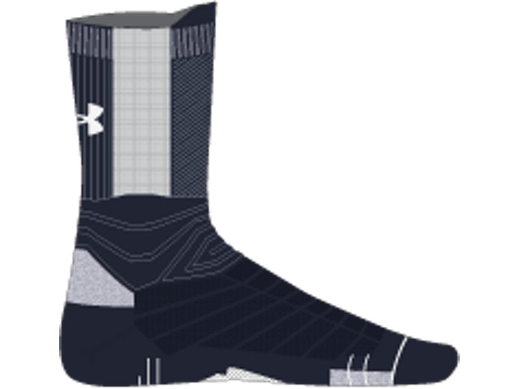 Under Armour Unisex UA Playmaker Mid-Crew Basketball Socks