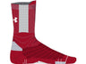Under Armour Unisex UA Playmaker Mid-Crew Basketball Socks