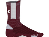 Under Armour Unisex UA Playmaker Mid-Crew Basketball Socks