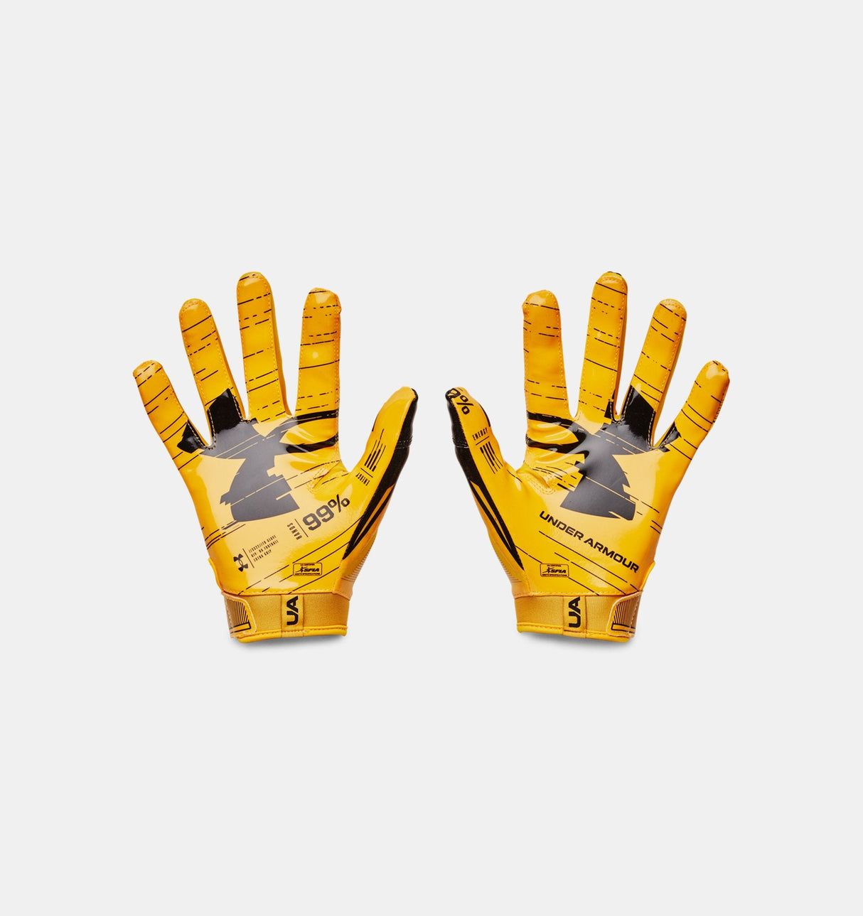 Under Armour Mens UA F8 Football Gloves - Superior Grip and Durability