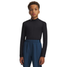 Under Armour Boys HeatGear Mock Long Sleeve Shirt - Sweat Wicking and 4-Way Stretch