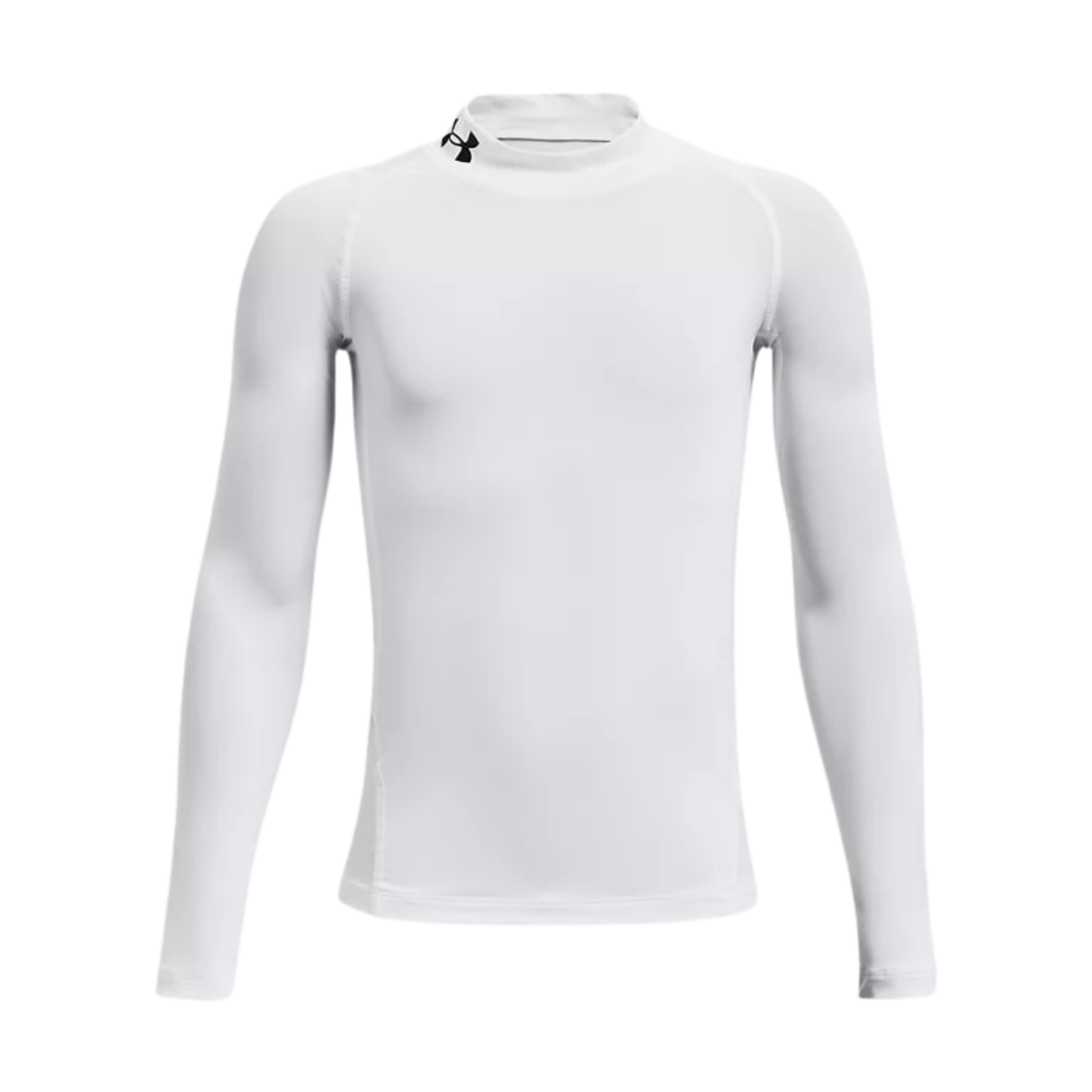 Under Armour Boys HeatGear Mock Long Sleeve Shirt - Sweat Wicking and 4-Way Stretch