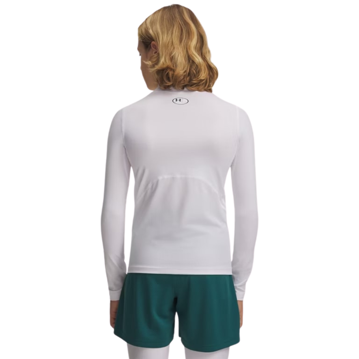 Under Armour Boys HeatGear Mock Long Sleeve Shirt - Sweat Wicking and 4-Way Stretch