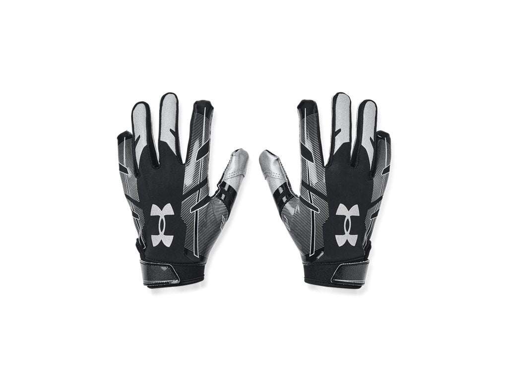 Under Armour Youth F8 Football Gloves - UA GlueGrip Sticky Feature